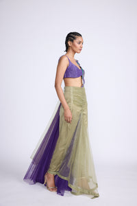 Flower Structure Saree