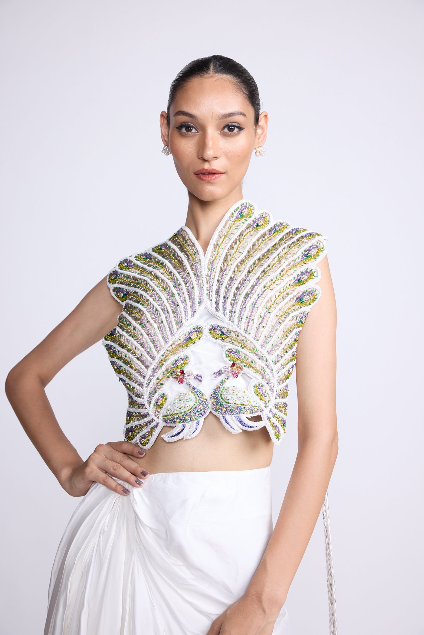 Peacock Blouse