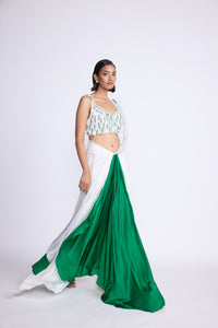 Pearl Braided Saree