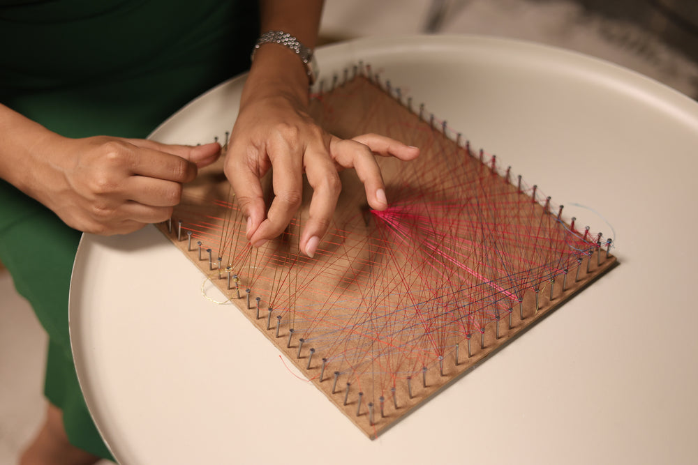 String Art Couture: Redefining Embroidery Through Innovation