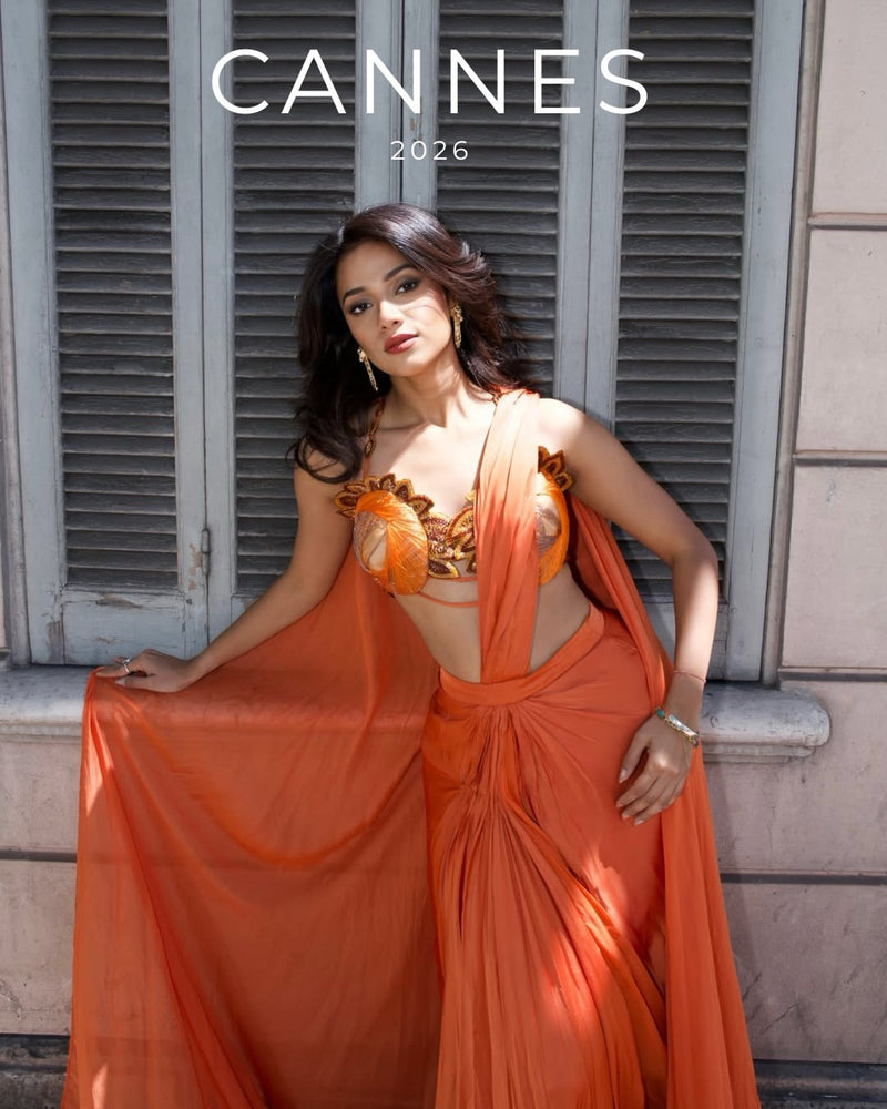 The Sage Drape Gown